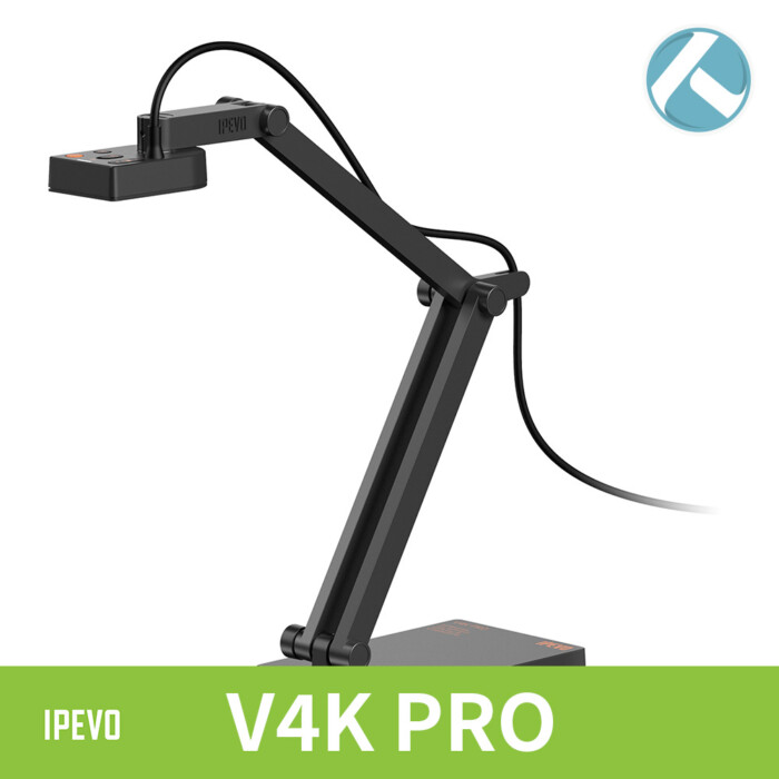 【IPEVO愛比】V4K PRO 專業視訊教學／協作攝影機 ( AI人聲加強 )