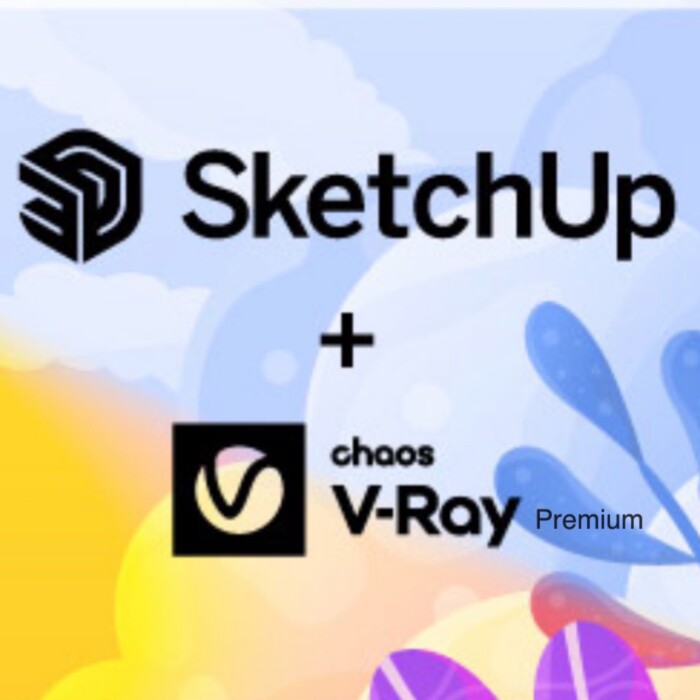 SketchUp Pro商業授權一年期+V-Ray浮動授權一年期