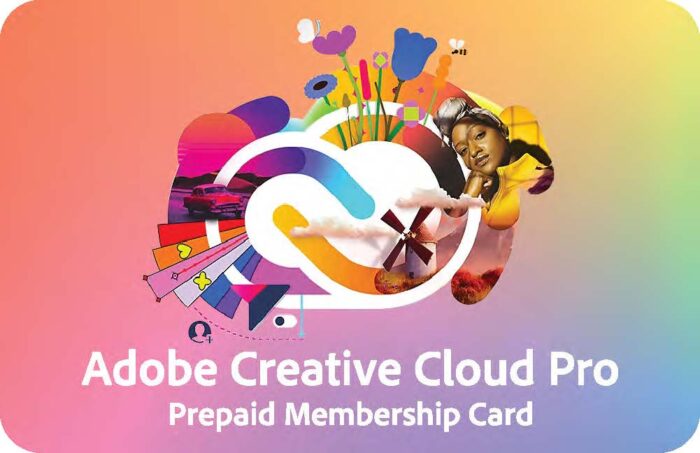 Adobe Creative Cloud Pro 個人版 - 預付卡12 個月訂閱授權+IPEVO翻轉學習鏡