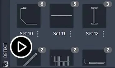 影片：AutoCAD 智慧圖塊偵測及轉換技術預覽展示